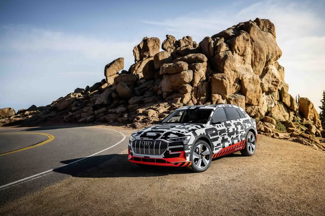The Audi e-tron prototype