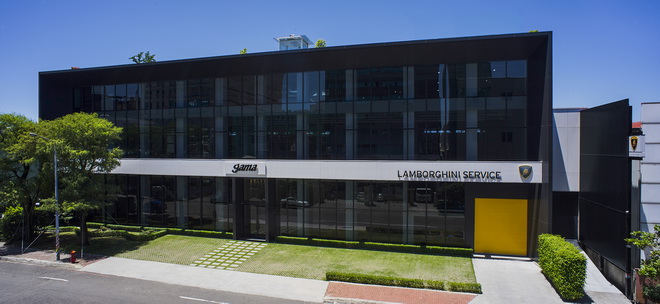 Lamborghini車體維修技術中心正式成立營運 (1)