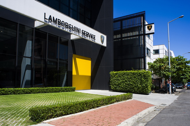 Lamborghini車體維修技術中心正式成立營運 (2)