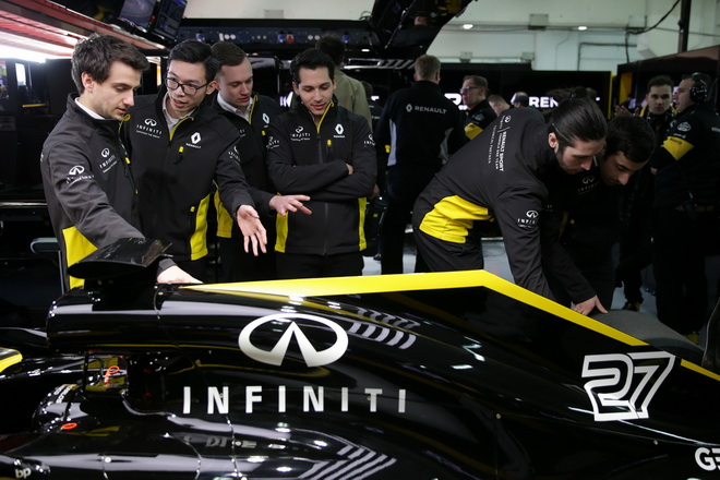Renault Sport F1 Team Film Day